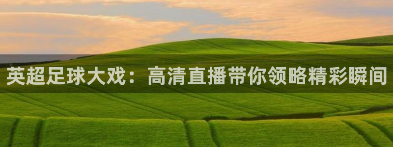 833足球直播在线观看：英超足球大戏：高清直播带你领略精彩瞬间